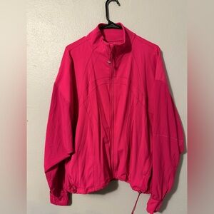 lululemon athletica Pink Bomber Jacket